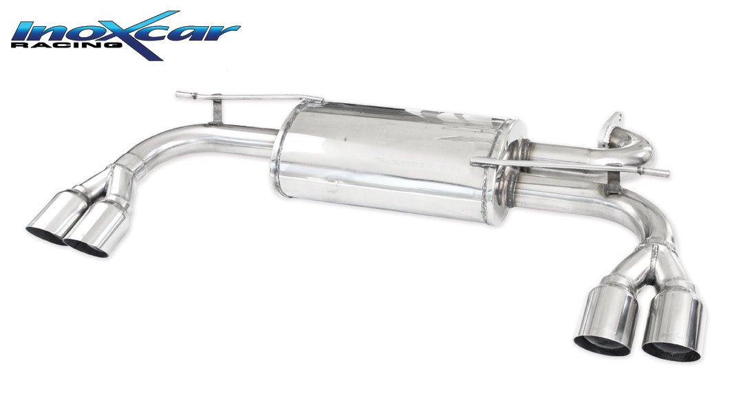 Silencieux arrière inoxcar HYGEN.02.RA