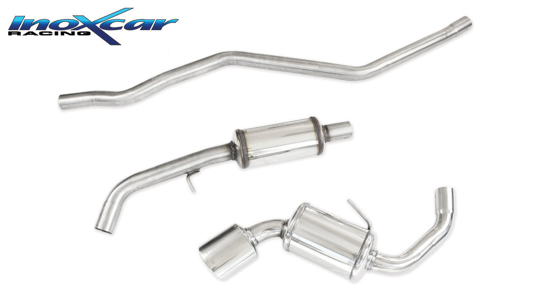 Catback à valve inoxcar LBME87.01.120