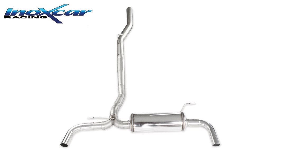 Silencieux arrière inoxcar ALGIU.08