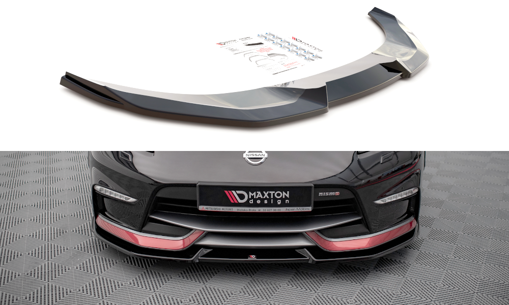 Lame Du Pare-Chocs Avant V.2 Nissan 370Z Nismo Facelift NI-370Z-NISMO-FD2G