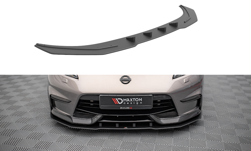 Street Pro Lame Du Pare-Chocs Avant Nissan 370Z Nismo Facelift NI370ZNISMOCNC-FD1BRB