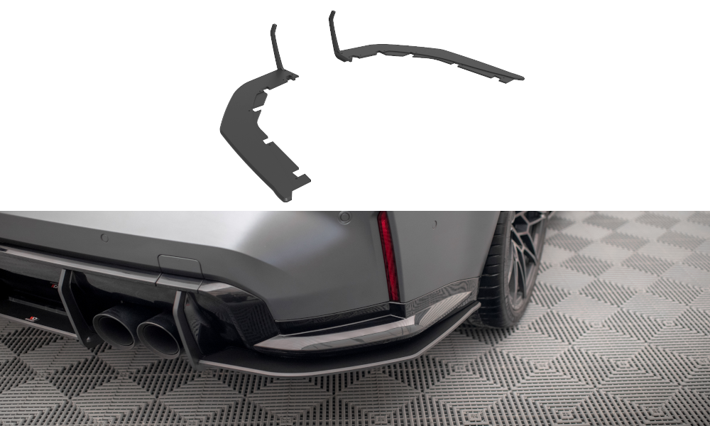 Street Pro Lame Du Pare Chocs Arriere BMW M3 G80 BM3G80MCNC-RSD1BRB
