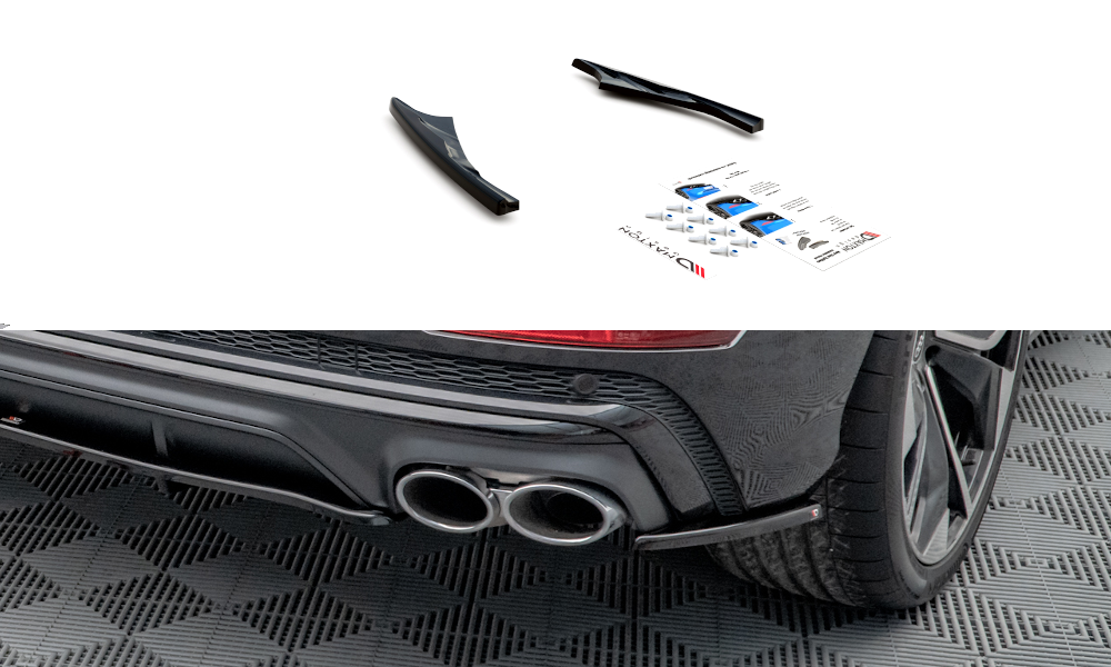 Lames De Pare-Chocs Arrière Latérales Audi SQ8 Mk1 AU-SQ8-1F-RSD1G