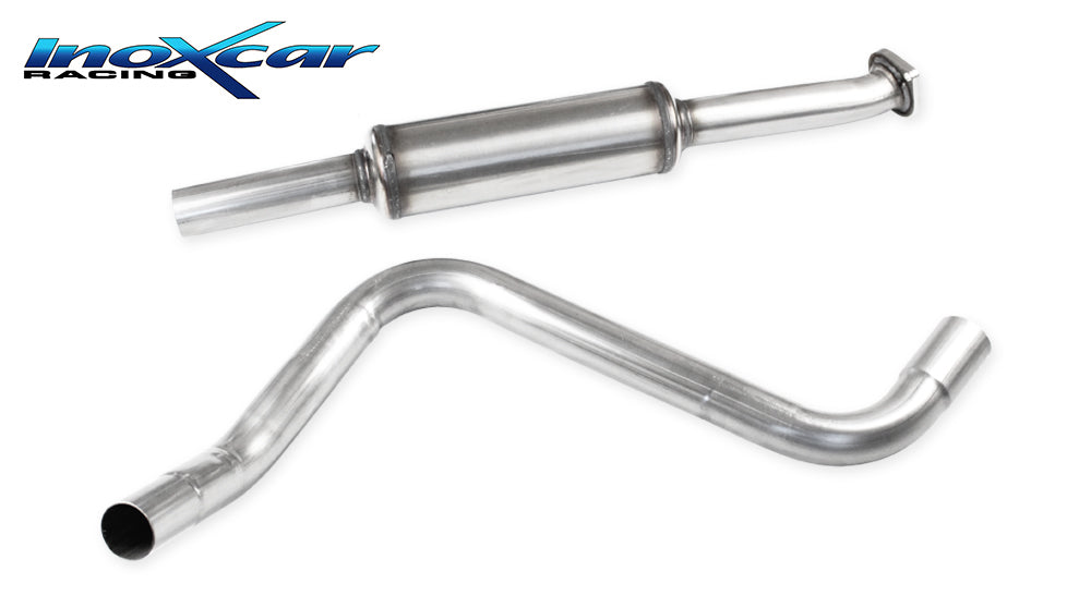 Silencieux central inoxcar TCAS.02S