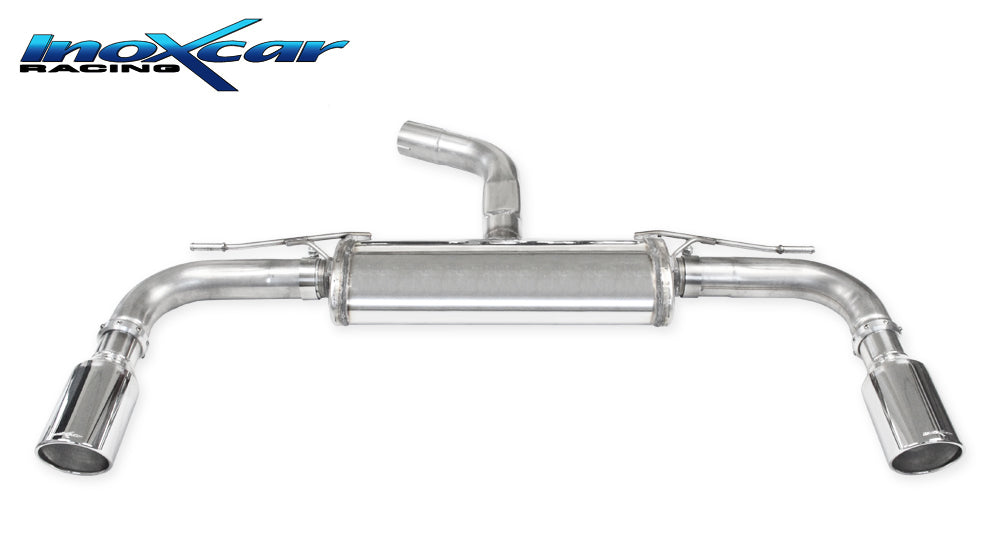 Silencieux arriere inoxcar WGO.76.XR10