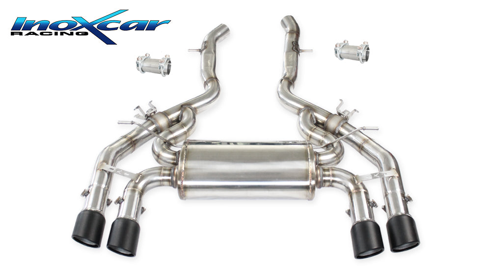 Silencieux arrière à valve inoxcar VALV.BMF87.03