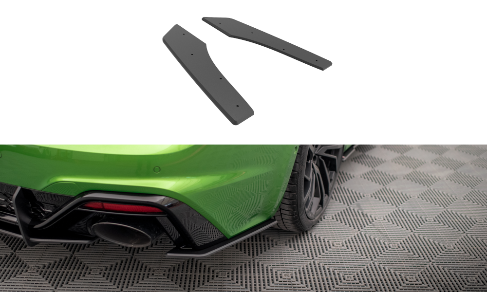 Street Pro Lame Du Pare Chocs Arriere Audi RS5 F5 Facelift AURS52FCNC-RSD1BRB