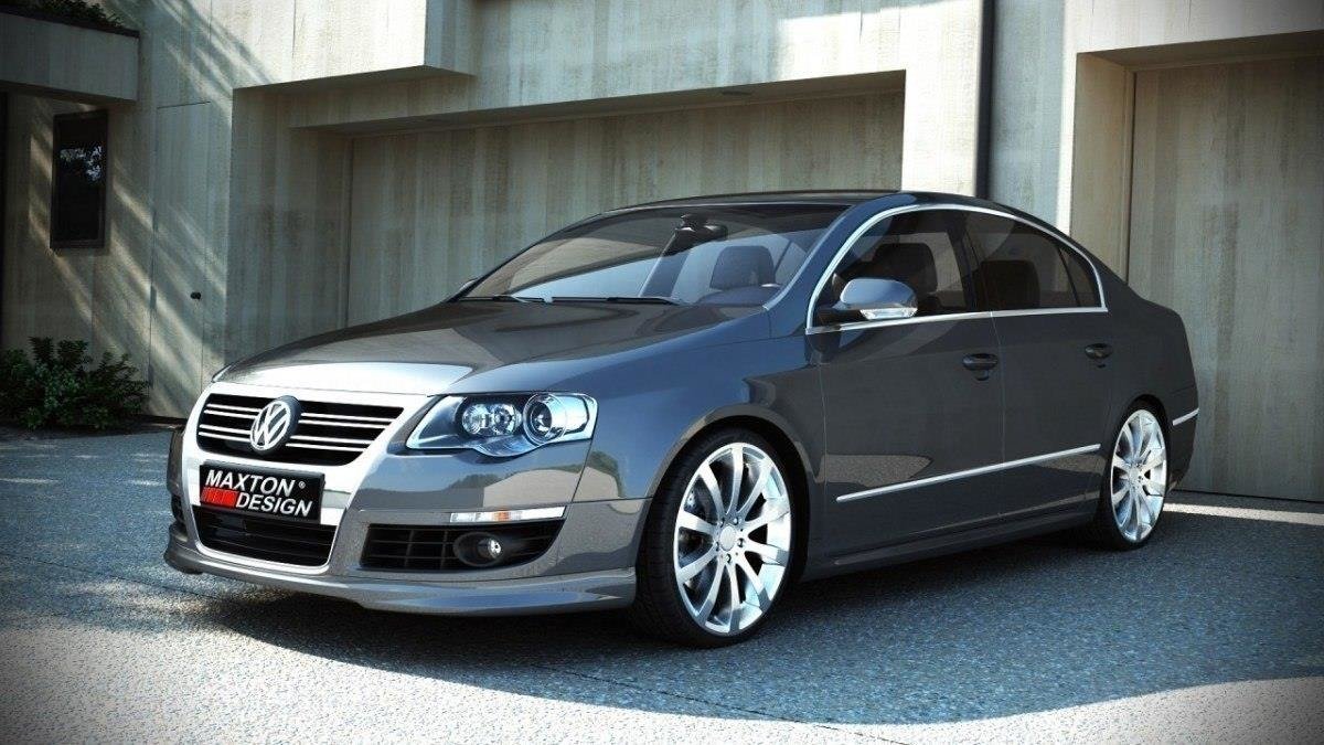 RAJOUT DU PARE-CHOCS AVANT VW PASSAT B6 ( R-LINE LOOK ) VW-PA-B6-RLINE-FS1A