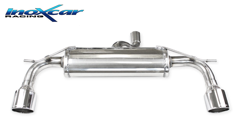 Silencieux arrière inoxcar MEA.05.XR10