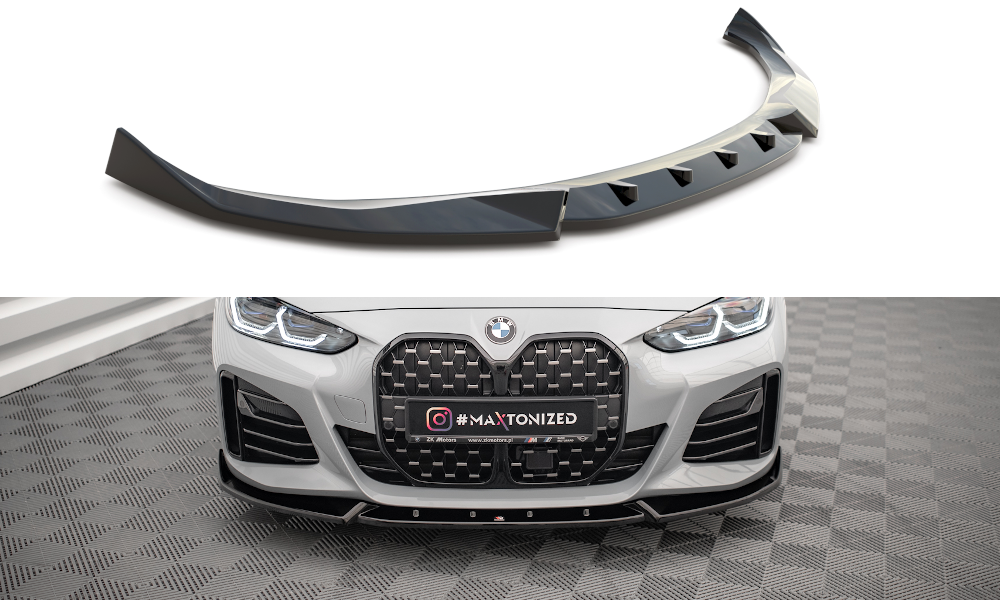 Lame Du Pare-Chocs Avant V.2 BMW 4 / i4 Gran Coupe M-Pack / M440i G26 BM-4-G26-MPACK-GC-FD2G