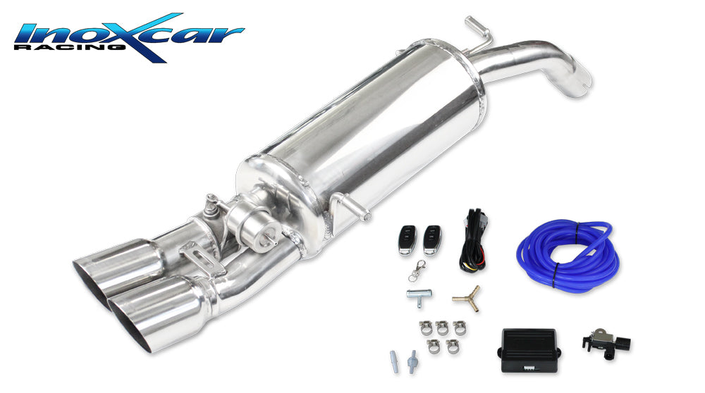 Silencieux arriere inoxcar VALV.DS3.01