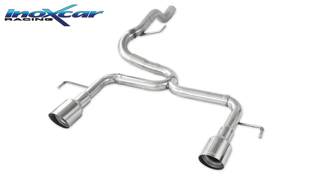 Silencieux arrière InoxCar OPCO.27.RA