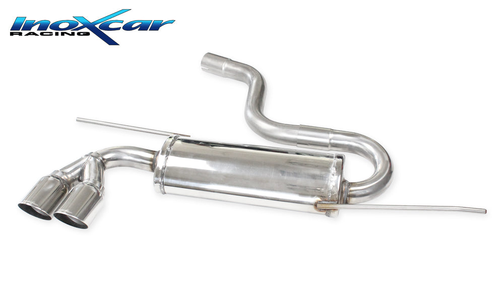 Silencieux arrière inoxcar OVAU.15.RA