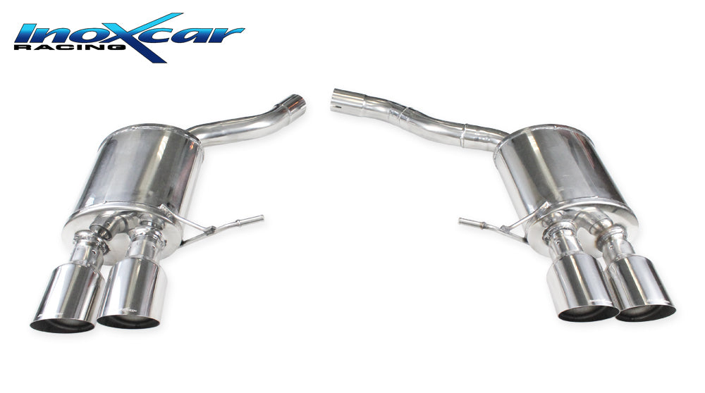 Silencieux arriere inoxcar POMA.01.RA