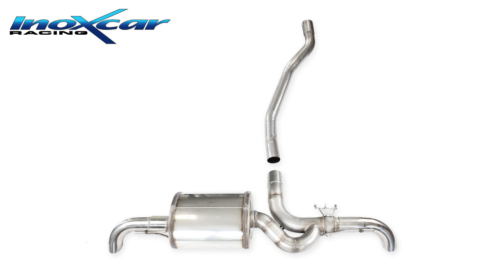 Silencieux arrière à valve inoxcar VALV.MEA.01