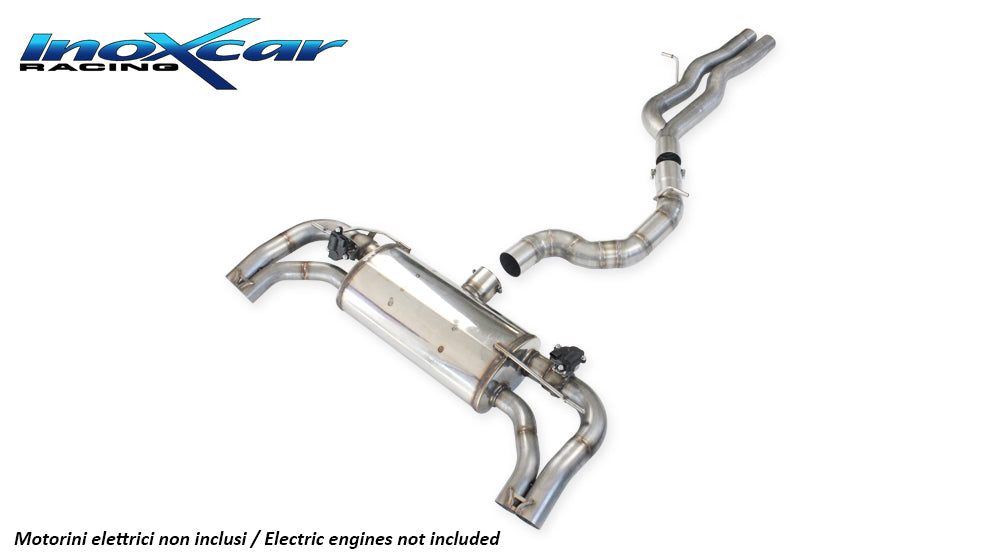 Catback à valve inoxcar VALV.RS3.01