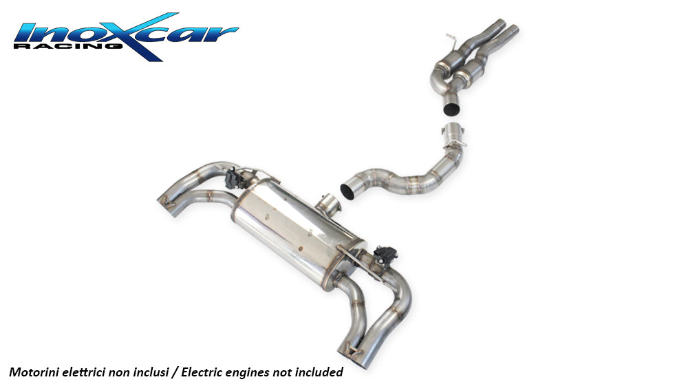 Catback à valve inoxcar VALV.RS3.02