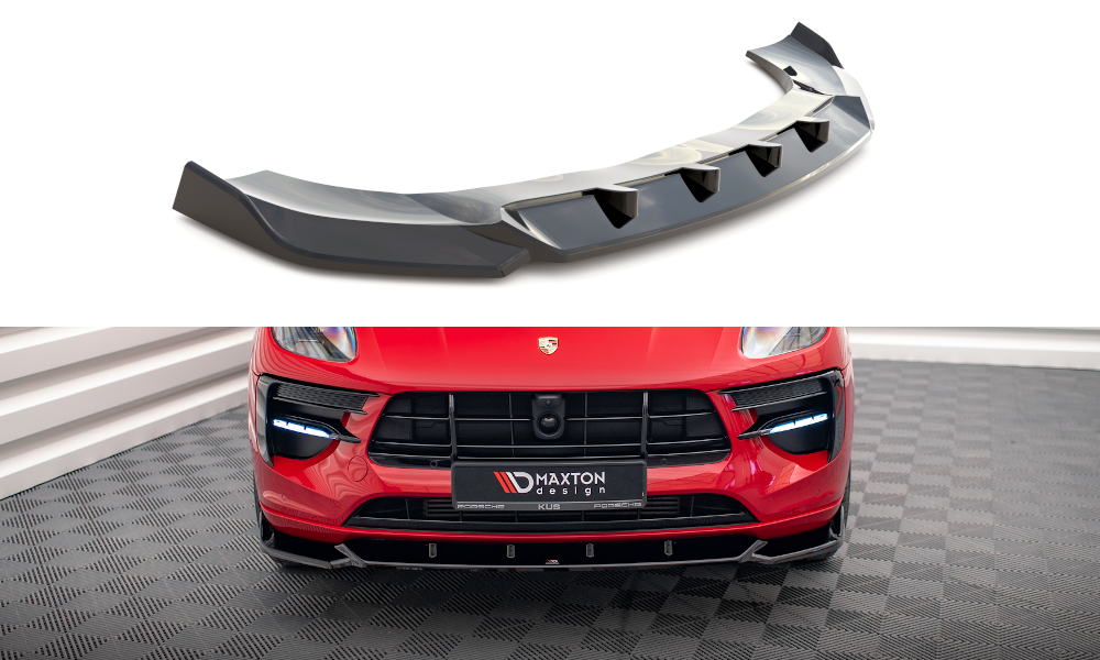 Lame Du Pare-Chocs Avant V.1 Porsche Macan Mk1 Facelift PO-MA-1F-FD1G