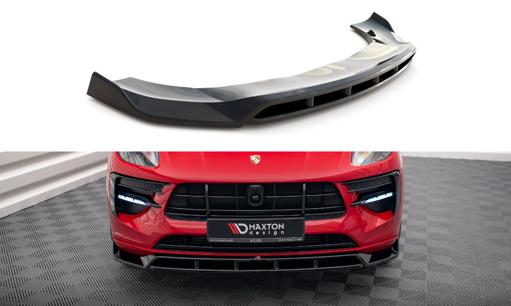 Lame Du Pare-Chocs Avant V.2 Porsche Macan Mk1 Facelift PO-MA-1F-FD2G+FD2RG