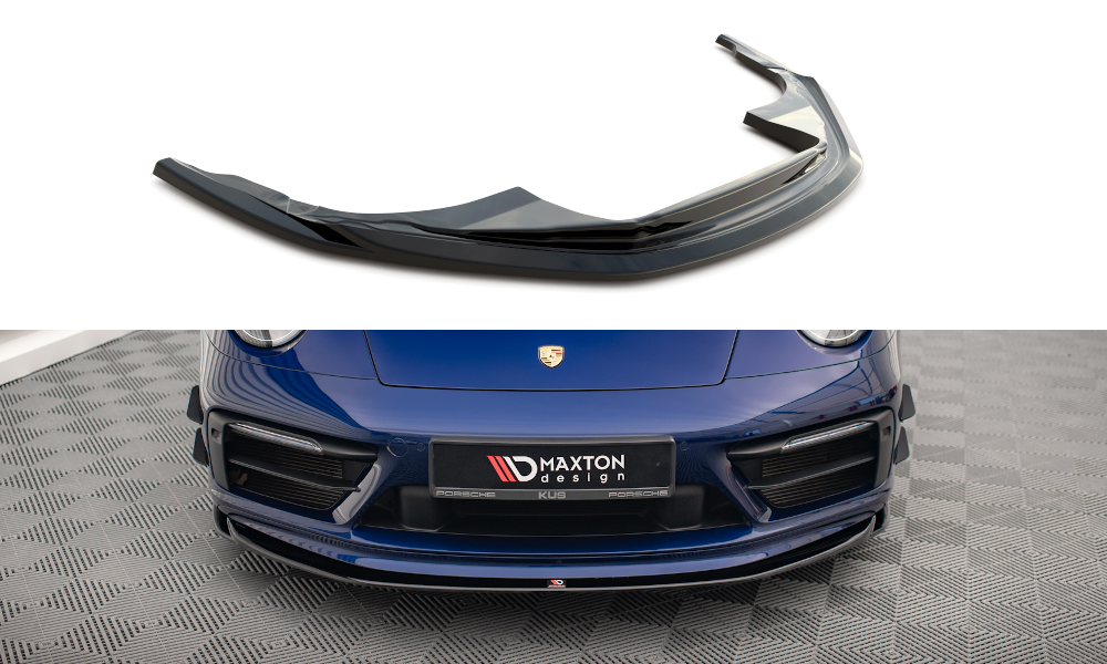 Lame Du Pare-Chocs Avant V.1 Porsche 911 Carrera Aero / Carrera GTS 992 PO-911-992-CA-AERO-FD1G