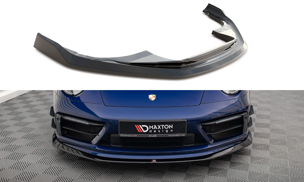 Lame Du Pare-Chocs Avant V.2 Porsche 911 Carrera Aero / Carrera GTS 992 PO-911-992-CA-AERO-FD2G