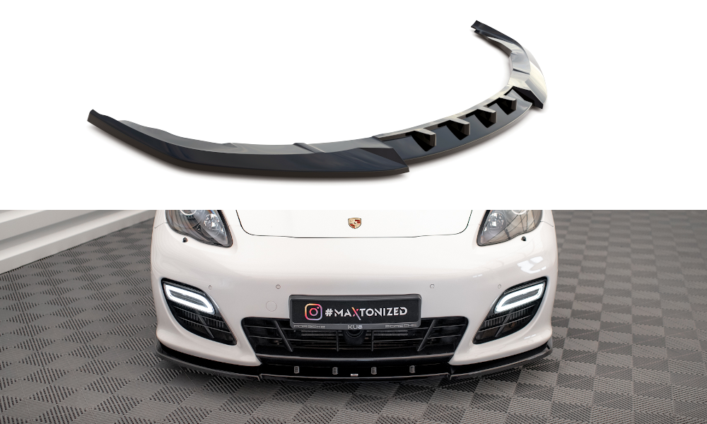 Lame Du Pare-Chocs Avant V.1 Porsche Panamera Turbo Sport Design Package 970 PO-PA-970-TURBO-FD1G