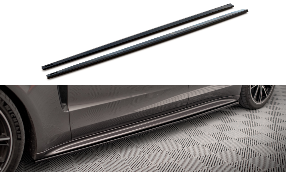 Rajouts Des Bas De Caisse Porsche Panamera Turbo S E-Hybrid / Panamera E-Hybrid PO-PA-971-H-SD1G