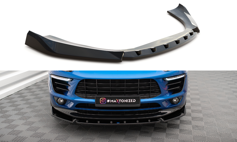 Lame Du Pare-Chocs Avant V.2 Porsche Macan Mk1 PO-MA-1-FD2G