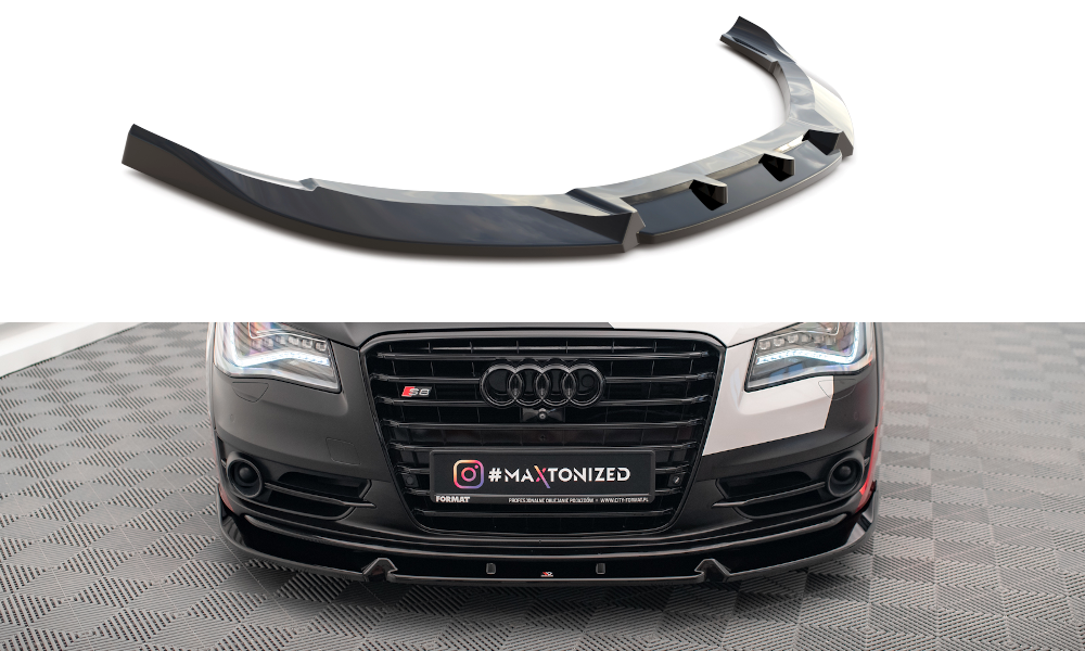 Lame Du Pare-Chocs Avant V.2 Audi S8 D4 AU-A8-D4-SLINE-FD2G