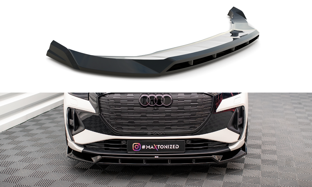 Lame Du Pare-Chocs Avant V.2 Audi Q4 e-tron Sportback Mk1 AU-Q4-ETRON-1-SB-FD2G+FD2RG