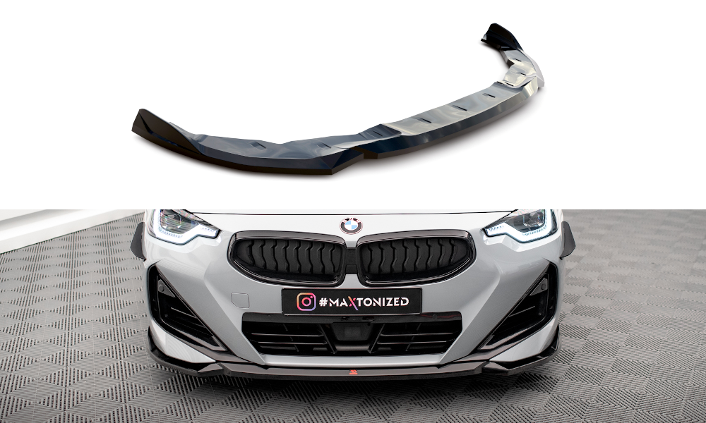 Lame Du Pare-Chocs Avant V.1 BMW 2 Coupe M-Pack / M240i G42 BM-2-42-MPACK-FD1G