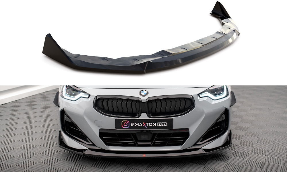 Lame Du Pare-Chocs Avant V.3 BMW 2 Coupe M-Pack / M240i G42 BM-2-42-MPACK-FD3G