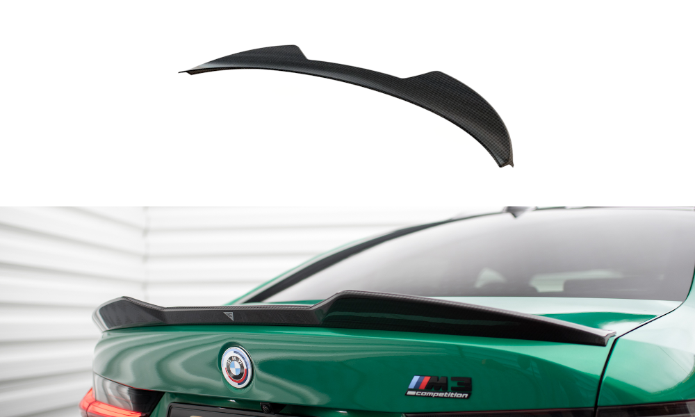 Carbon Fiber Becquet de hayon BMW M3 G80 / M340i G20 / 3 M-Pack G20 / 3 Standard G20 CF-BM-3-G80-M-H1-245-P