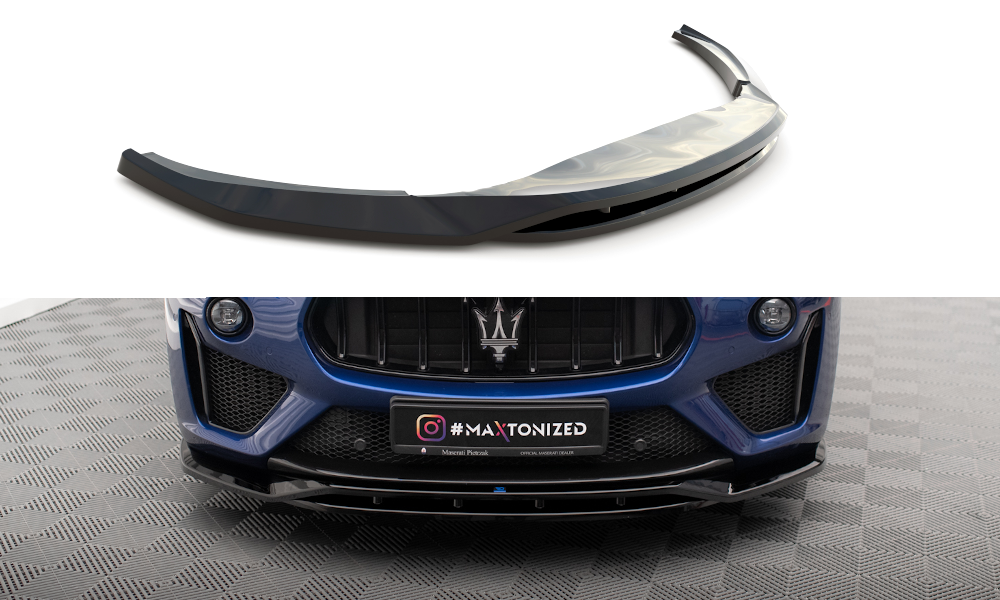 Lame Du Pare-Chocs Avant Maserati Levante GTS / Trofeo Mk1 MS-LE-1-GTS-FD1G+FD1RG