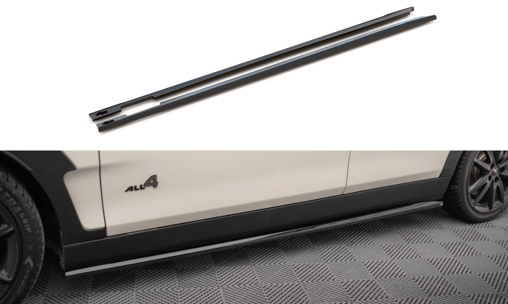 Rajouts Des Bas De Caisse Mini Cooper Clubman John Cooper Works F54 Facelift MC-CM-2F-JCW-SD1G