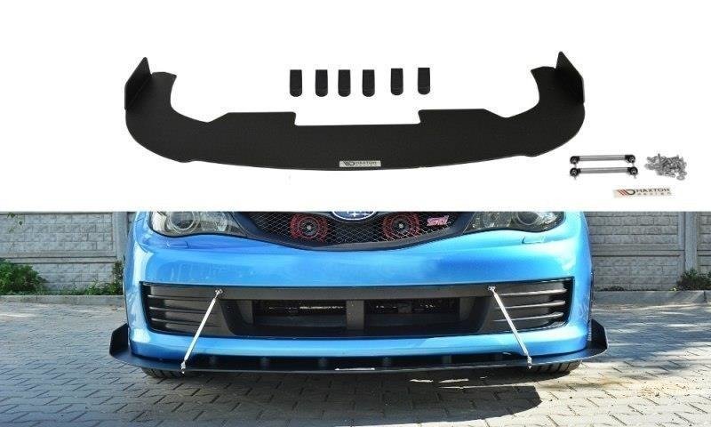 SPORT LAME DU PARE-CHOCS AVANT Subaru Impreza WRX STI 2009-2011 SU-IM-3-WRX-STI-CNC-FD1A