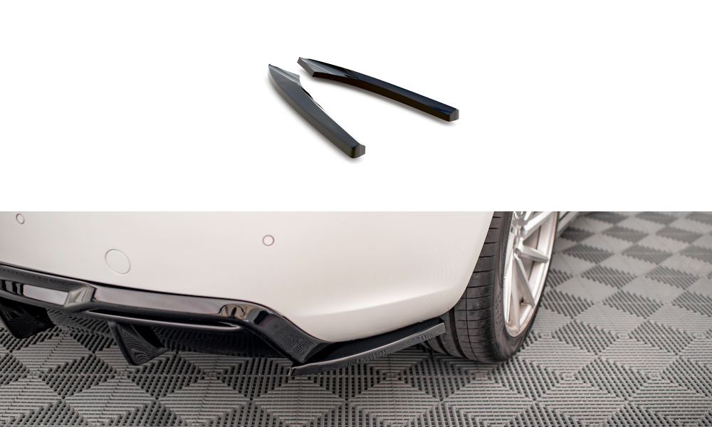 Lames De Pare-Chocs Arrière Latérales Audi A5 Coupe 8T Facelift AU-A5-1F-RSD3G