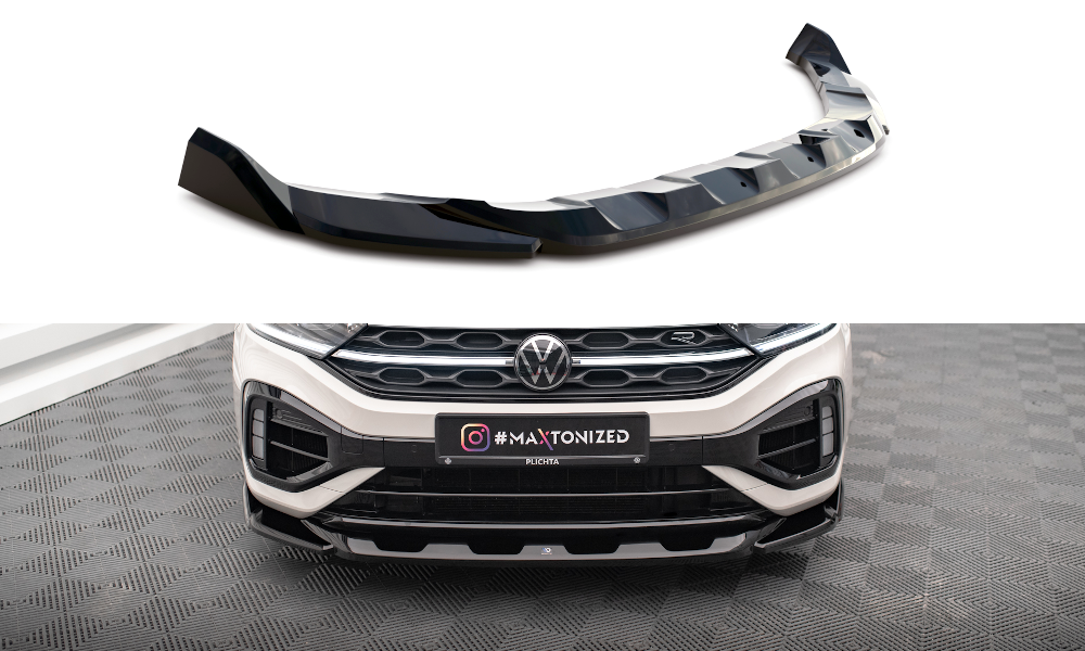 Lame Du Pare-Chocs Avant V.2 Volkswagen T-Roc R / R-Line Mk1 Facelift VW-T-ROC-1-R-FD2G