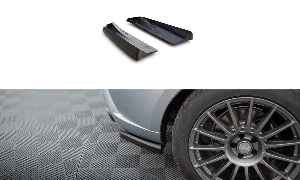 Lames De Pare-Chocs Arrière Latérales Porsche Macan Mk1 Facelift 2 PO-MA-1F2-RSD1G