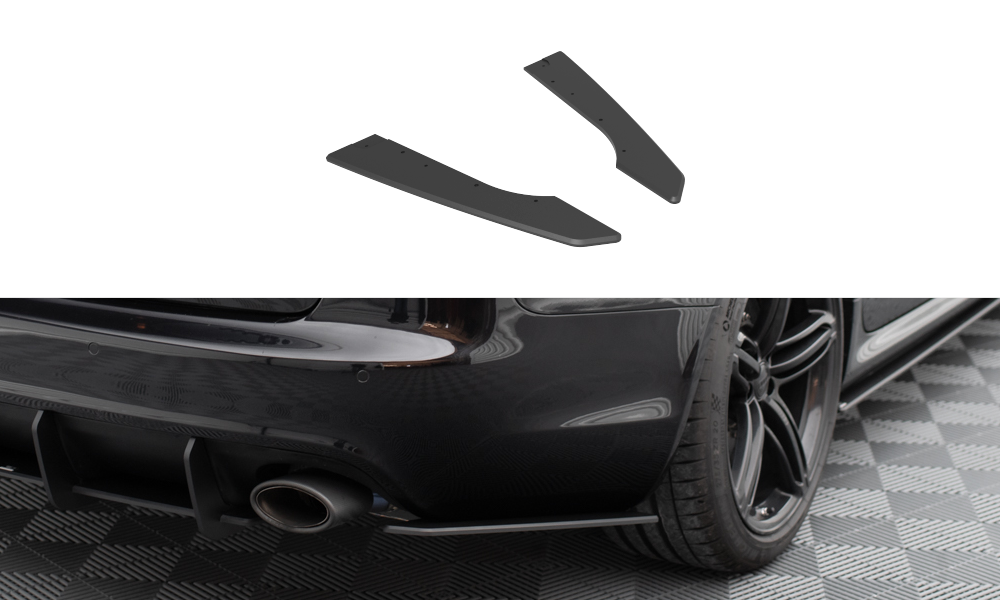 Street Pro Lame Du Pare Chocs Arriere Audi RS6 Avant C6 AURS6C6CNC-RSD1BRB