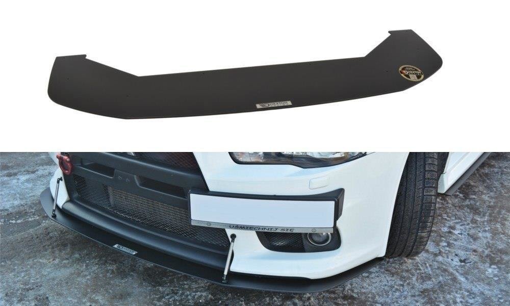 SPORT LAME DU PARE-CHOCS AVANT V.2 Mitsubishi Lancer Evo X MI-LA-10-EVO-CNC-FD2A