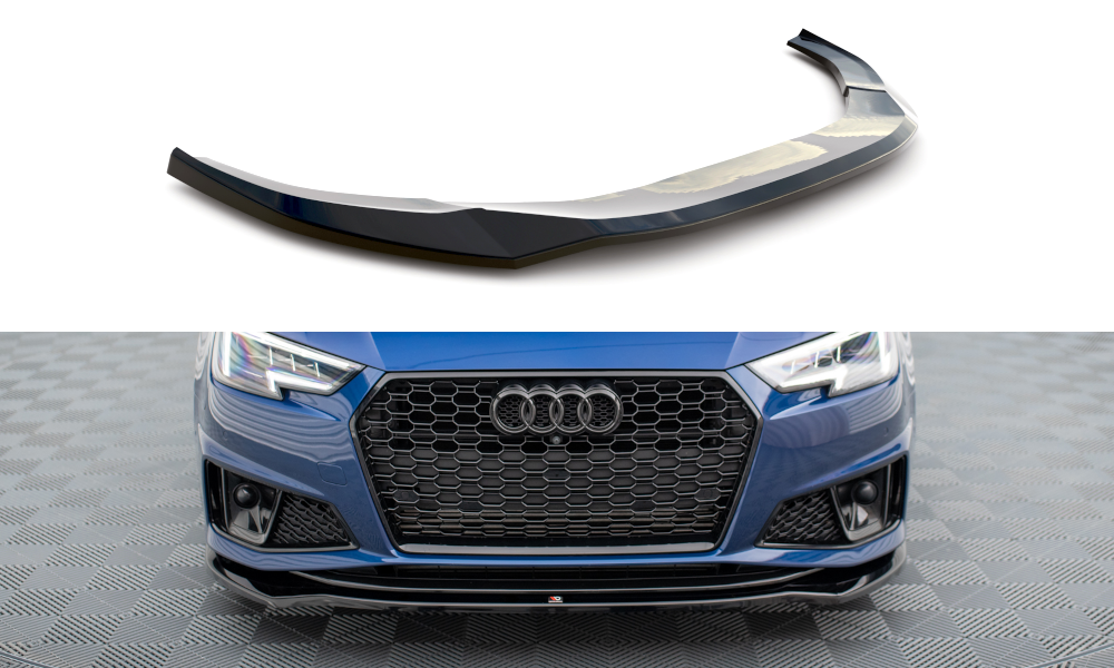 Lame Du Pare-Chocs Avant V.2 Audi A4 Competition B9 AU-A4-B9-COMP-FD2G