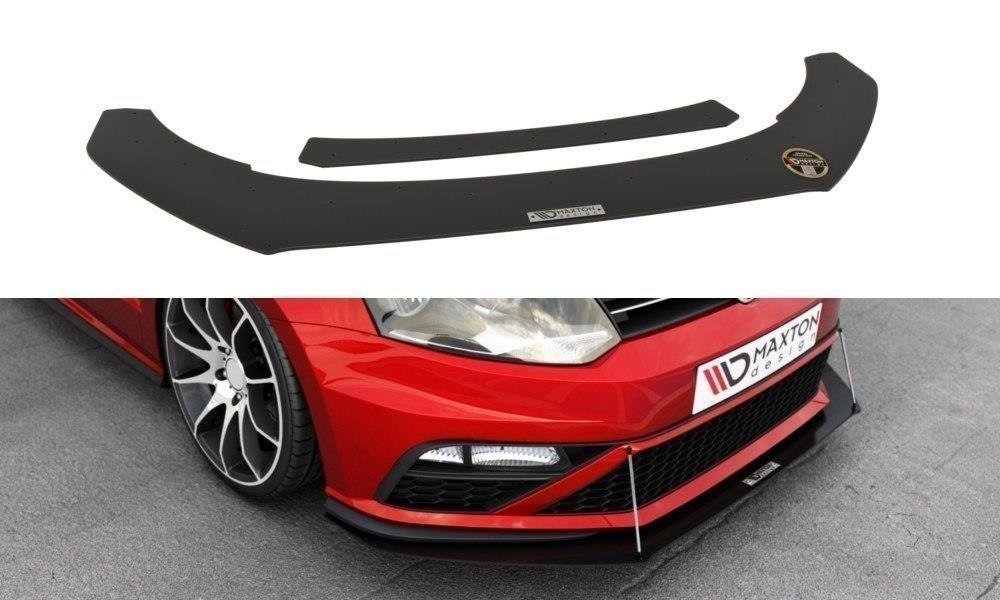 SPORT LAME DU PARE-CHOCS AVANT VW POLO MK5 GTI APRES FACELIFT VW-PO-5F-GTI-CNC-FD1A