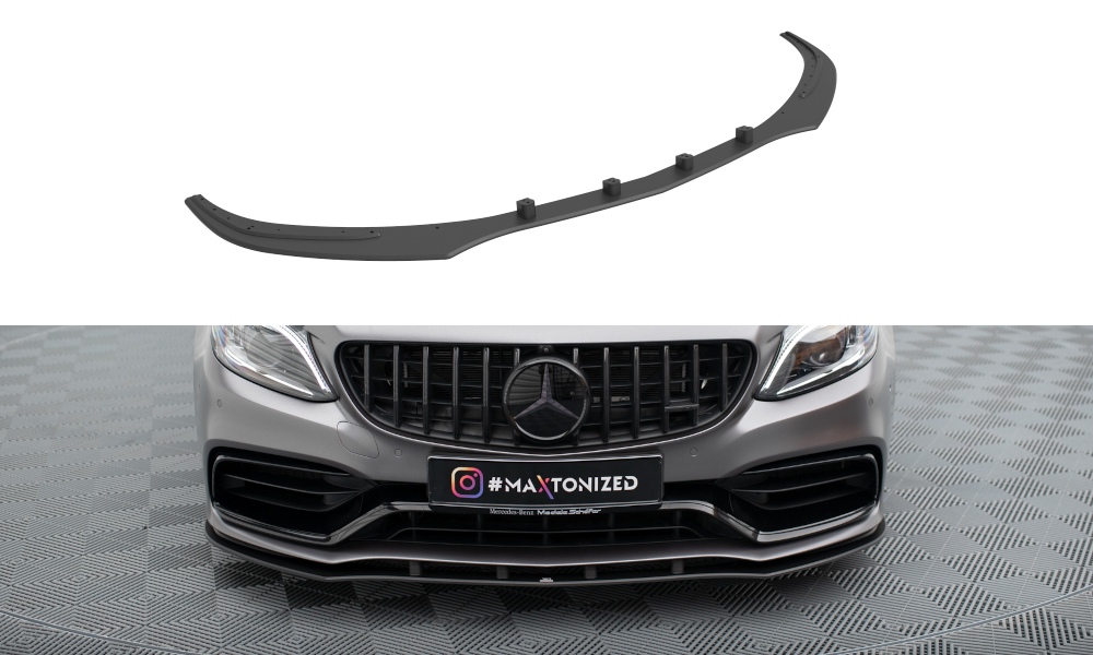 Street Pro Lame Du Pare-Chocs Avant Mercedes-AMG C63 Sedan / Estate W205 Facelift MEC205F63CNC-FD1BRB