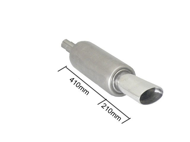 Silencieux arrière Ragazzon en inox (18.0449.13)