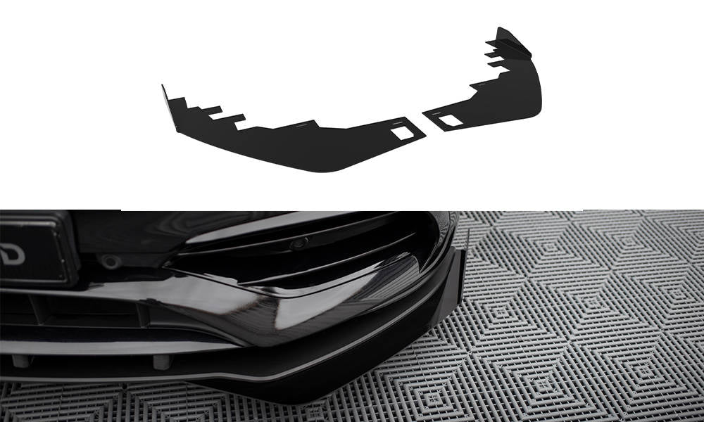 Front Flaps Mercedes-Benz A AMG-Line W176 Facelift MEA176FAMGLINECNC-FSF1G