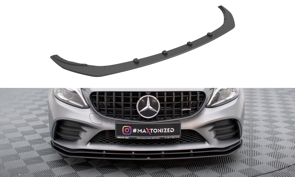 Street Pro Lame Du Pare-Chocs Avant Mercedes-AMG C43 Coupe C205 Facelift MEC205F43CCNC-FD1B