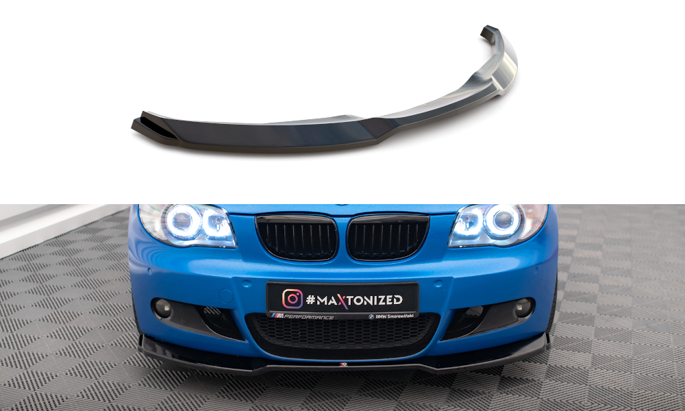 Lame Du Pare-Chocs Avant V.1 BMW 1 M-Pack E87 Facelift BM-1-87F-MPACK-FD1G