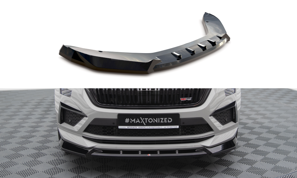 Lame Du Pare-Chocs Avant V.1 Skoda Kodiaq RS Mk1 Facelift SK-KO-1F-RS-FD1G