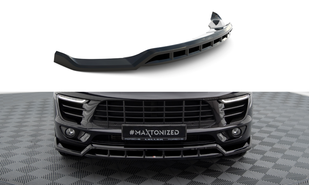 Lame Du Pare-Chocs Avant V.3 Porsche Macan Mk1 PO-MA-1-FD3G+FD3RG
